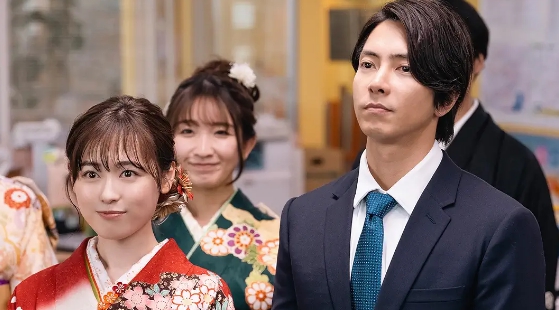 男女2人の写真画像